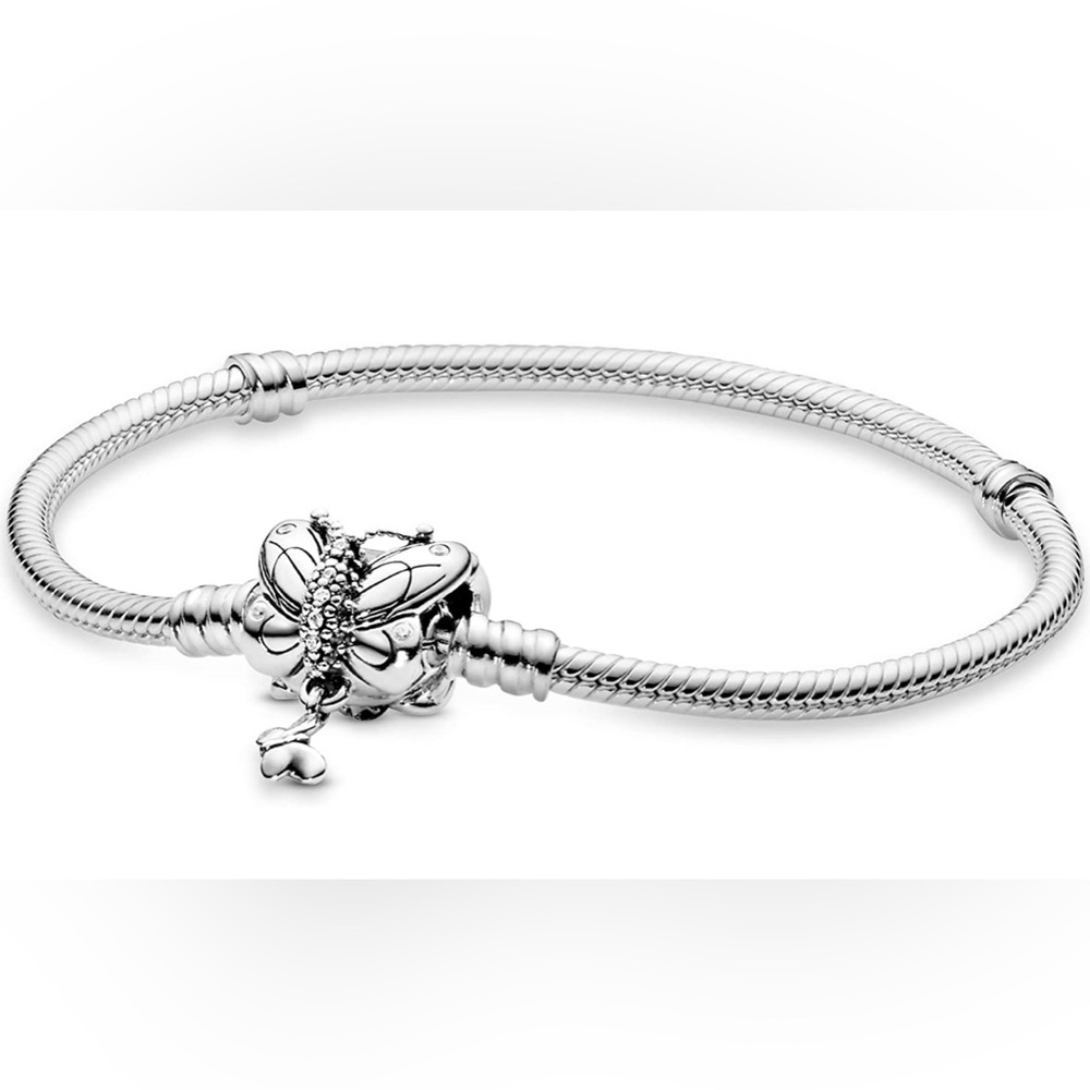 Pandora Butterfly Charm Bracelet size 9.1